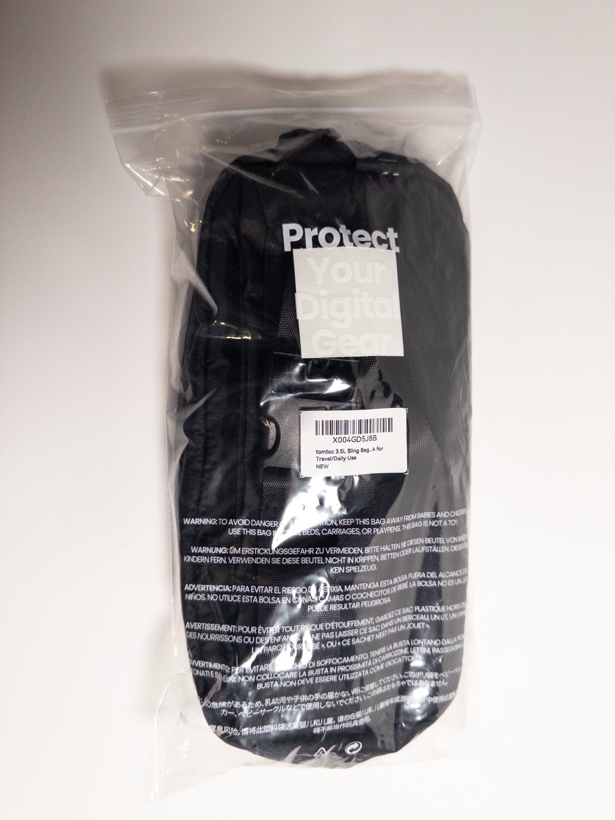 Tomtoc Aviator 3.5l Sling Black