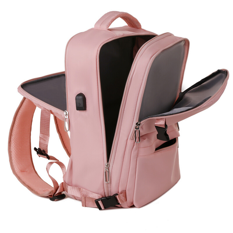 Men’s Travel Backpack Carry On Large Capacity Waterproof Shoulder Bag USB Laptop
