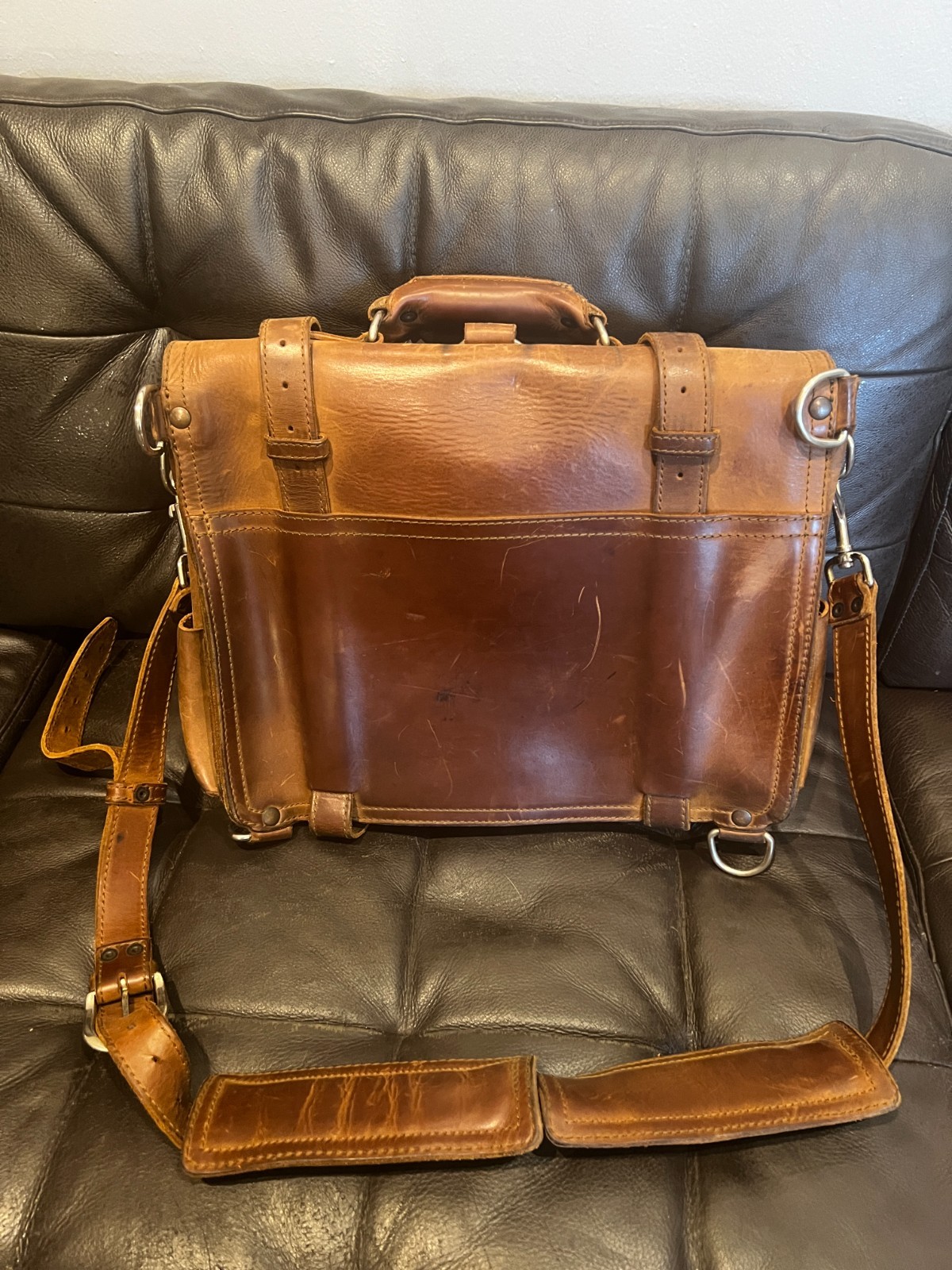 Saddleback Older Generation Classic Leather Briefcase