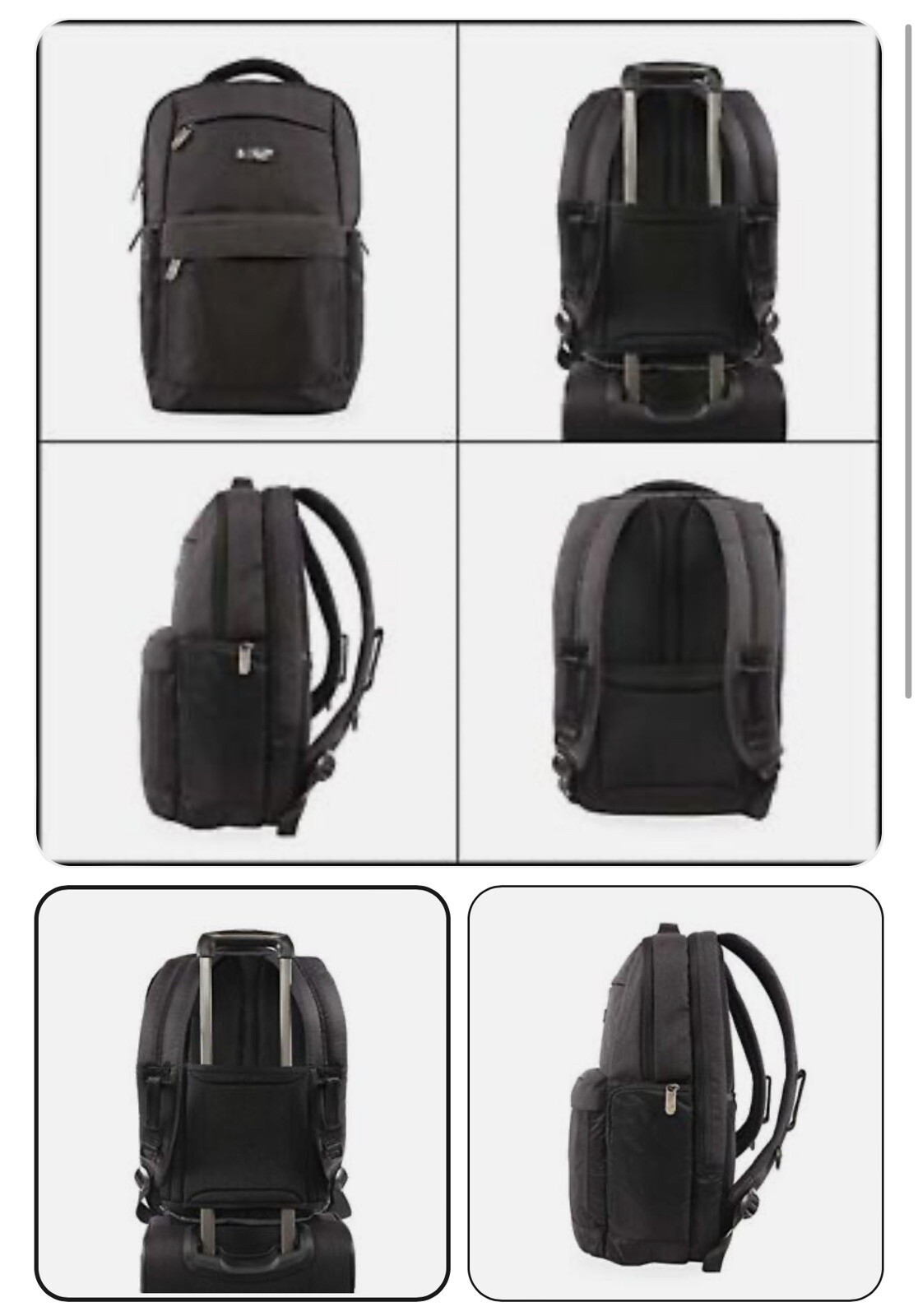 ORIGINAL PENGUIN Laptop Backpack Grey ONE Size