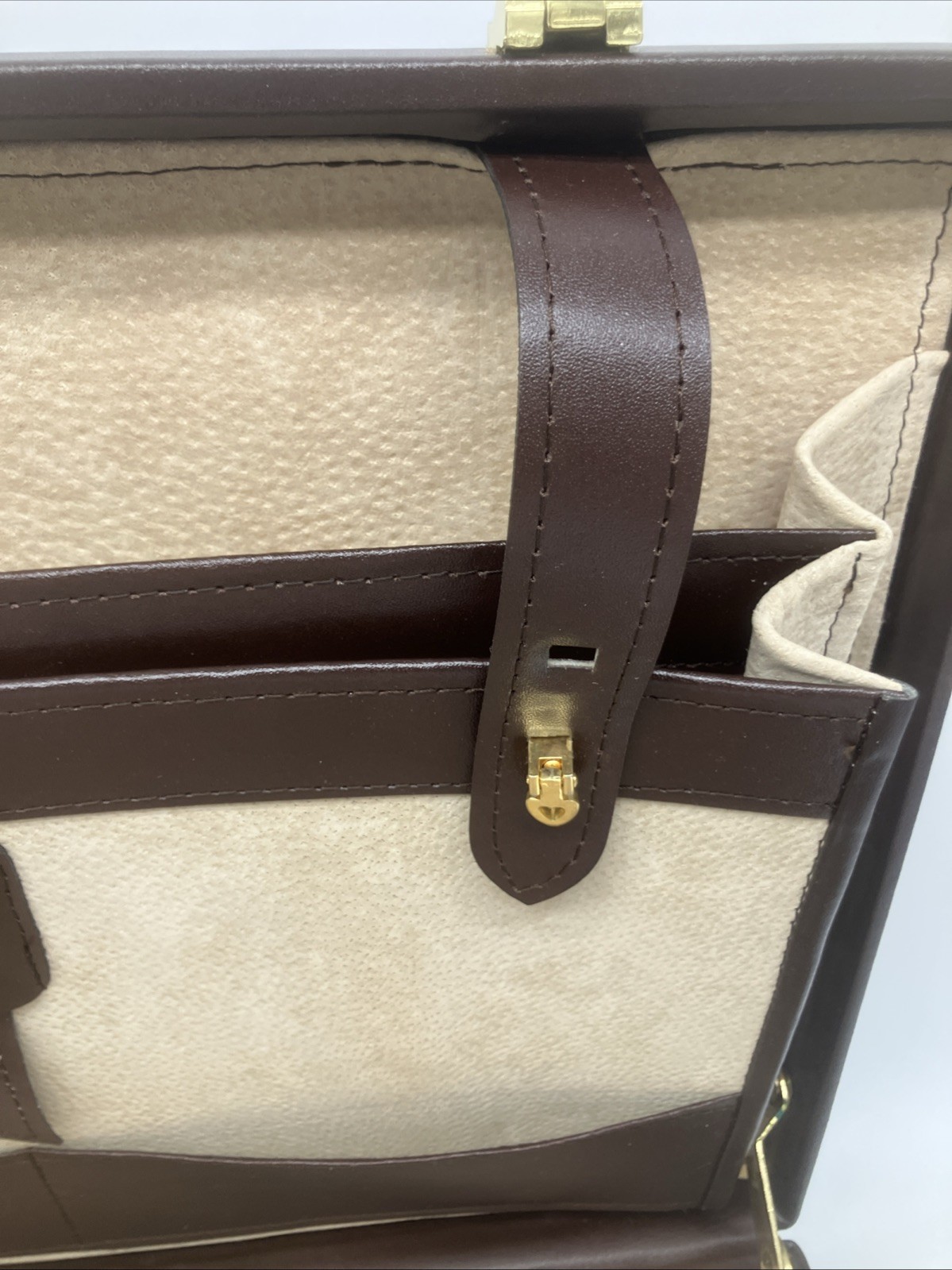 Vintage MCM Briefcase Hard Case 80s HIT Industry 17x12x4 Pro Dad Organizer Retro