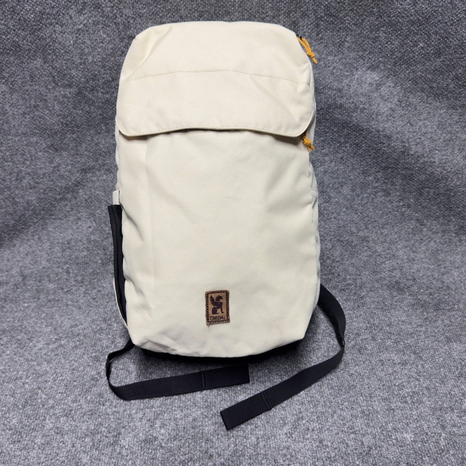 Chrome Industries Ruckas Backpack Cream Beige Ripstop Laptop Bag Travel Cycling