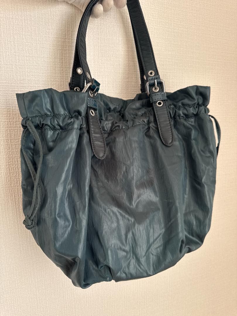 DIESEL 3WAY Nylon Shoulder Bag Blue Green Vintage 2000s
