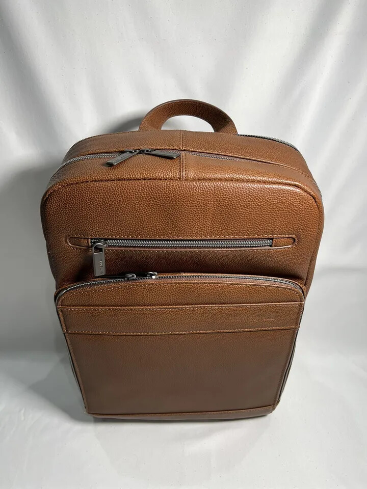 Gorgeous Handmade Slim Leather Bag Laptop Messenger Backpack Comfortable Unisex
