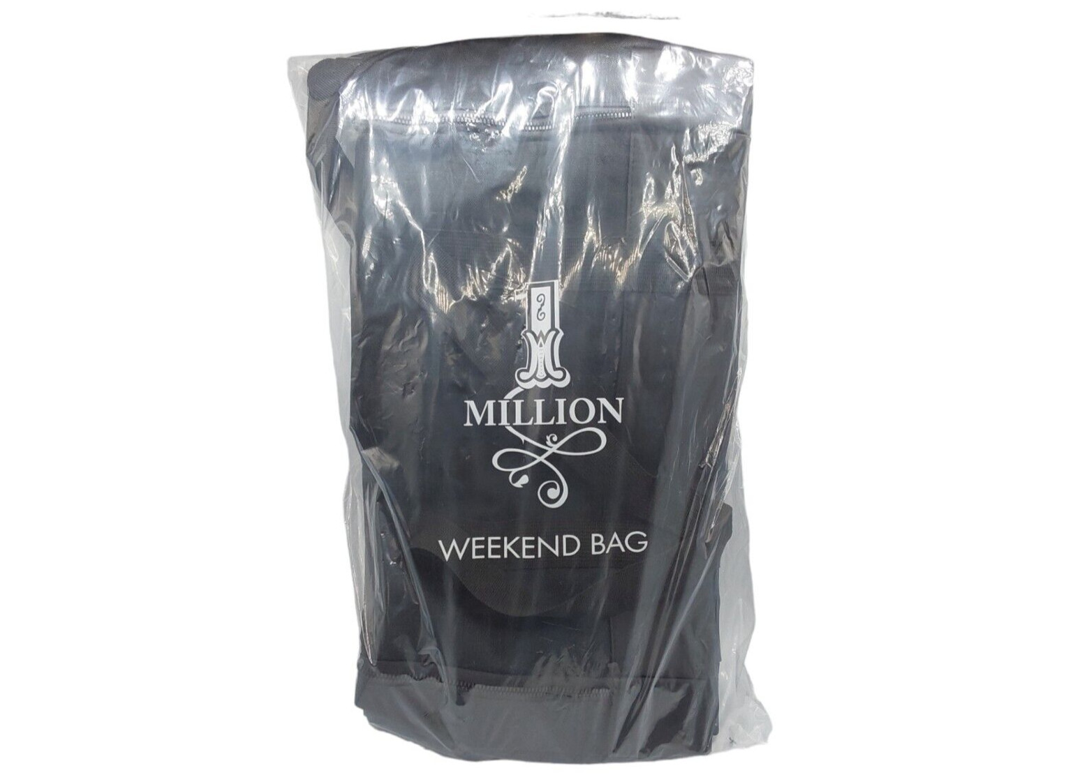 Paco Rabanne 1 Million 20″ Medium Duffle Bag Black Gym Sports Duffle
