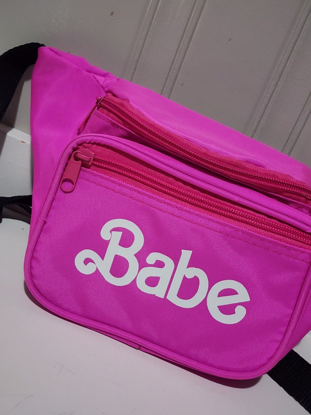 Pink Babe Barbie Fannypack Hip Bag Belt Bag Waist Adjustable One Size Fits All