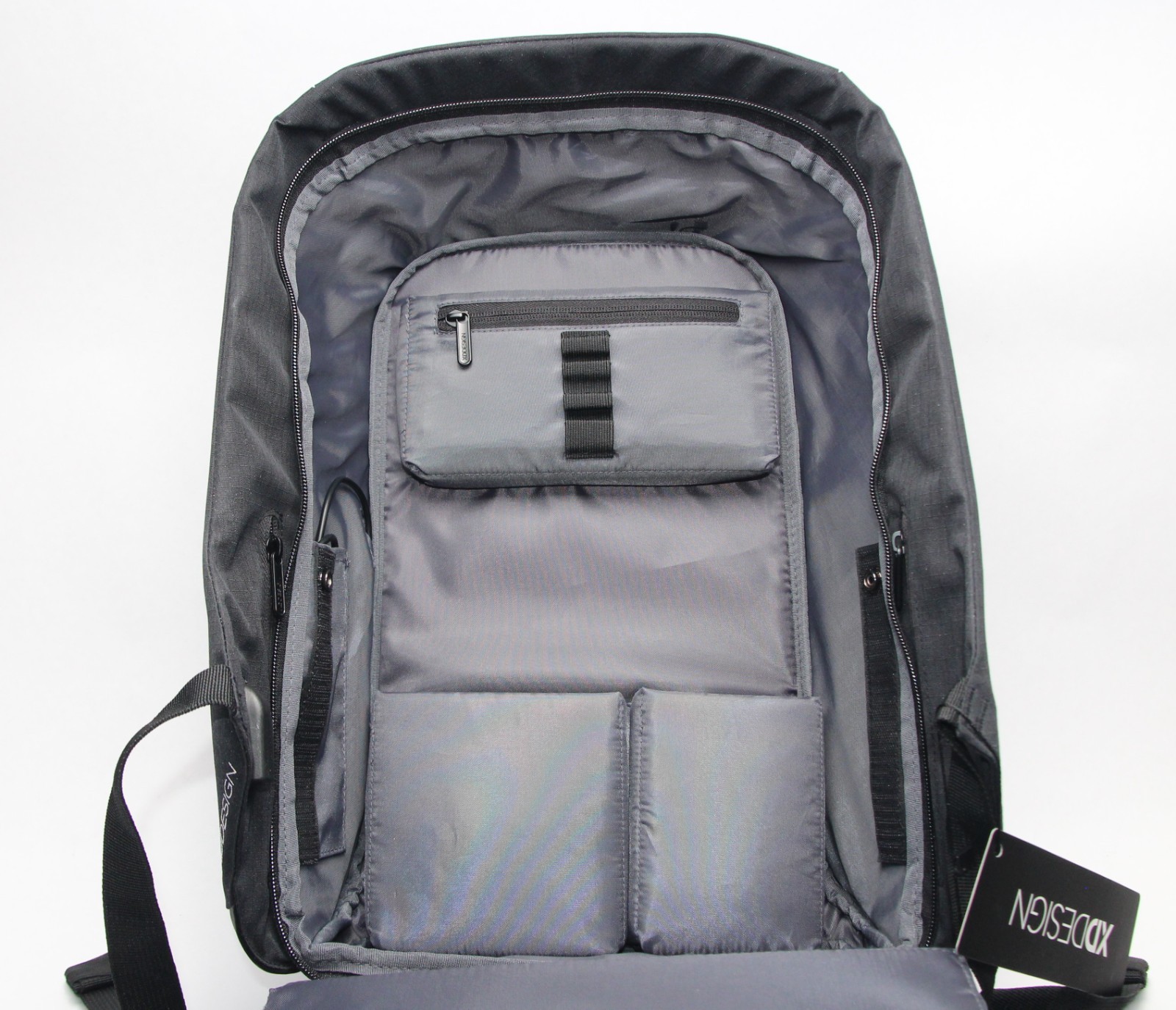 XD Design Bobby Original Anti-Theft Black Laptop Backpack w/Advertisement