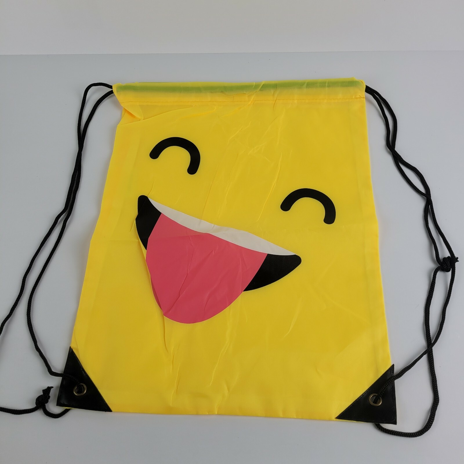 Emoji Bag for Kids Boys and Girls Halloween Drawstring Backpack for School