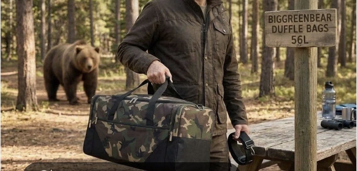 Strong Built Duffle Bag 16x13x8”