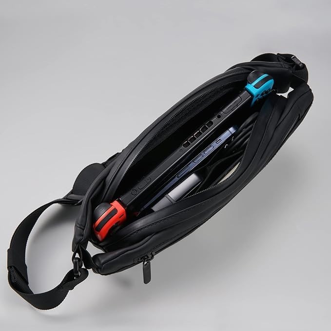 black crossbody bagWaterproof perfect for tactical use, travel, work gym sports