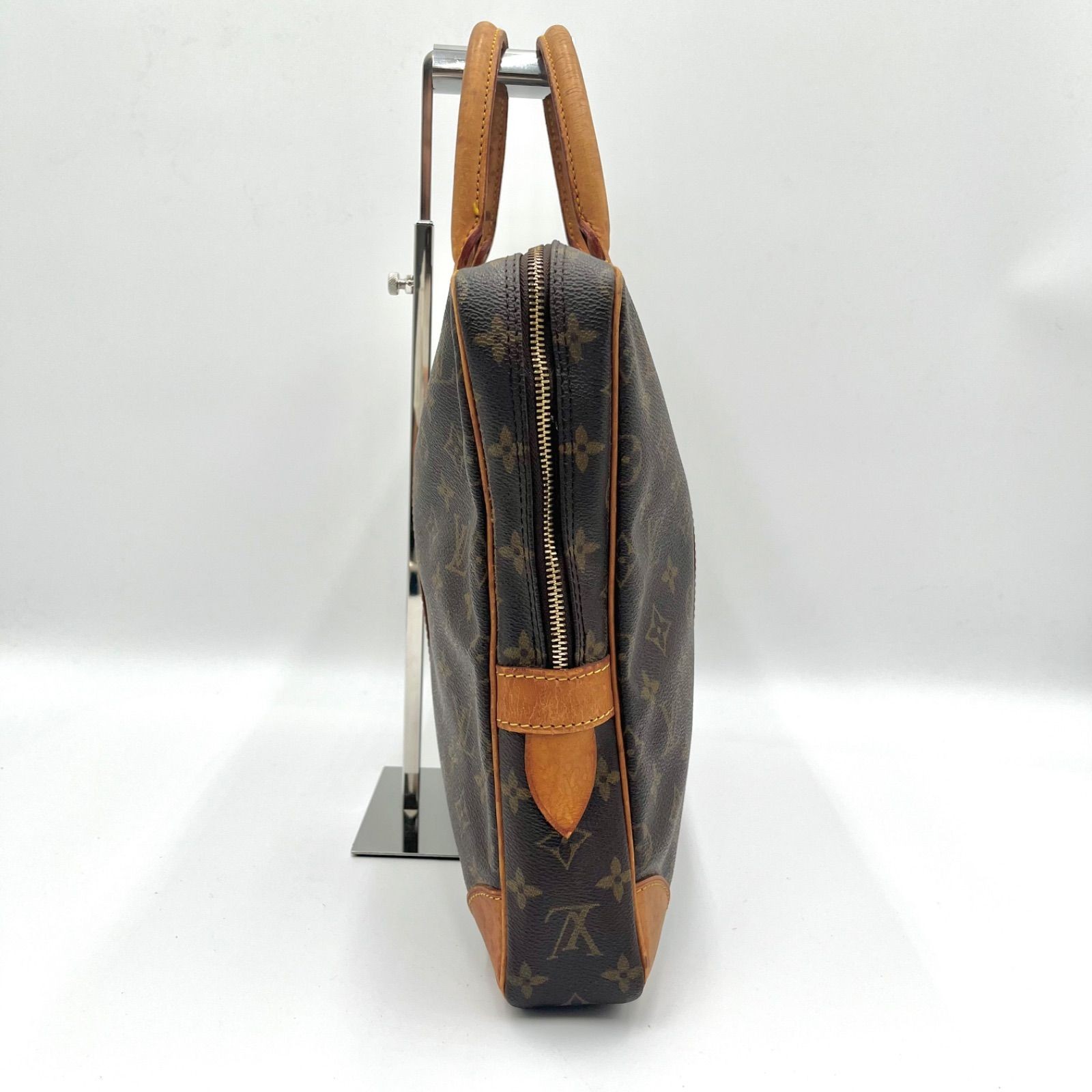 Auth LOUIS VUITTON Monogram Porte-Documents Voyage Men’s Business Bag, H 2Y10191