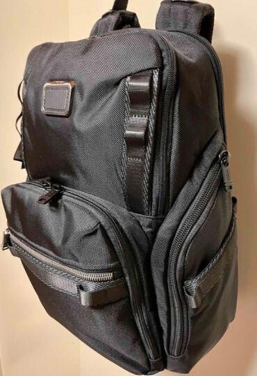 TUMI Alpha Bravo Search Backpack Nylon Black Men’s Business Sports Travel Bag