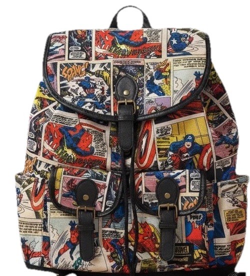 Loungefly Marvel Cosmic Slouch Backpack