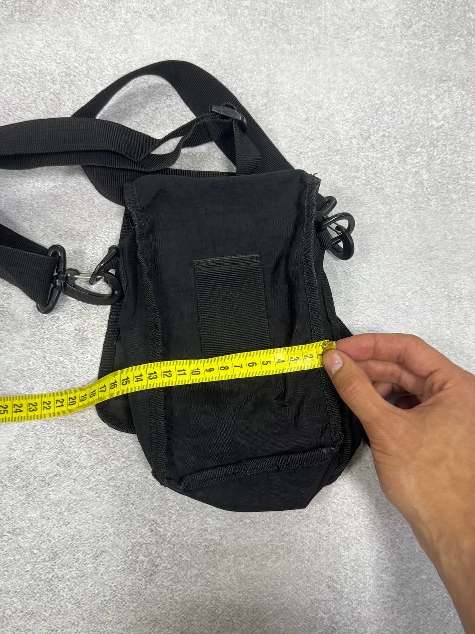 Vintage Diesel Nylon Y2K Black Shoulder Crossbody Sling Bag Men Rare Messenger