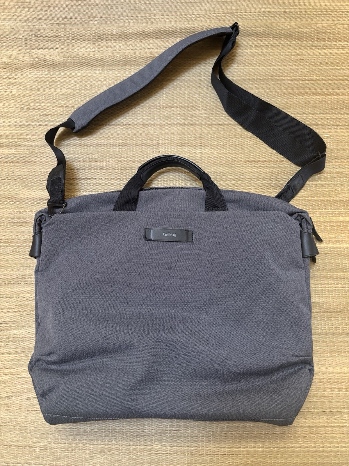 Bellroy Work Messenger Bag Gray Expandable 14L