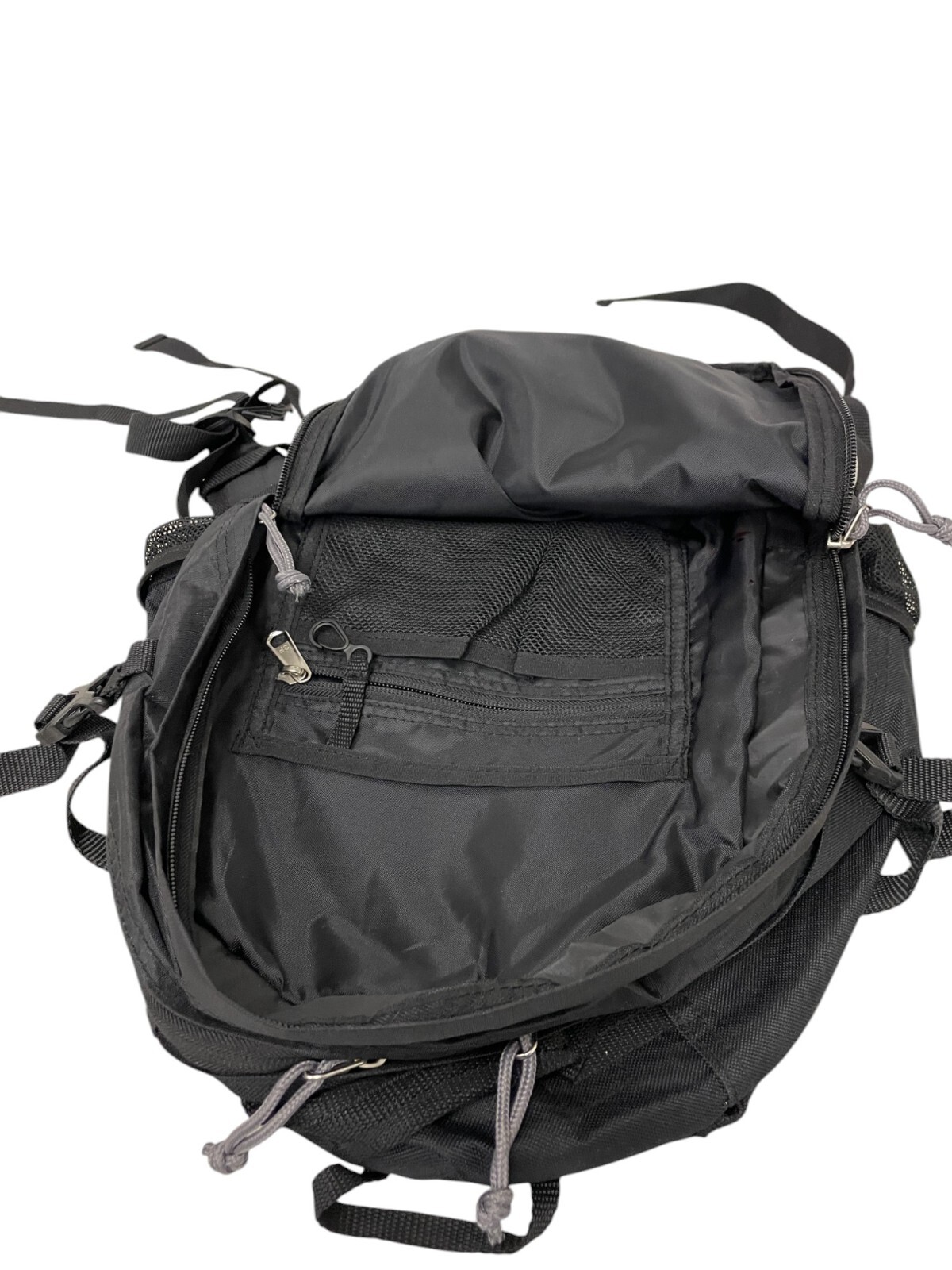 Ozark Trail Black Daily Backpack School Hiker Outdoor Polyester Adult 25 Liter