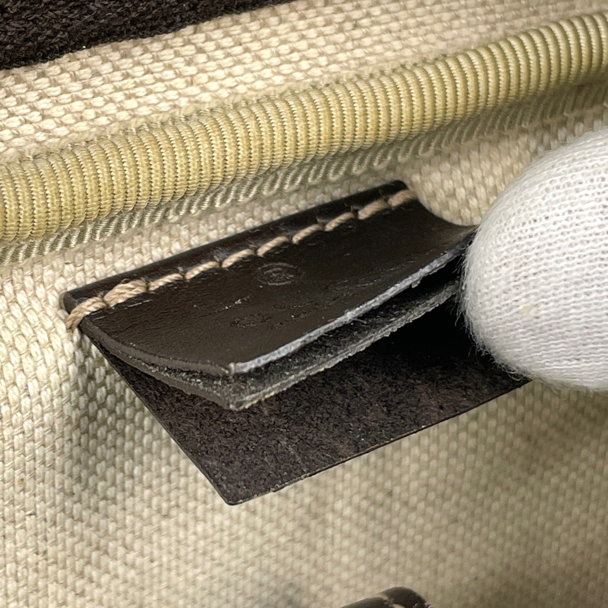 GUCCI GG Pattern Briefcase Briefcase Briefcase Coated canvas Beige Brown 322…