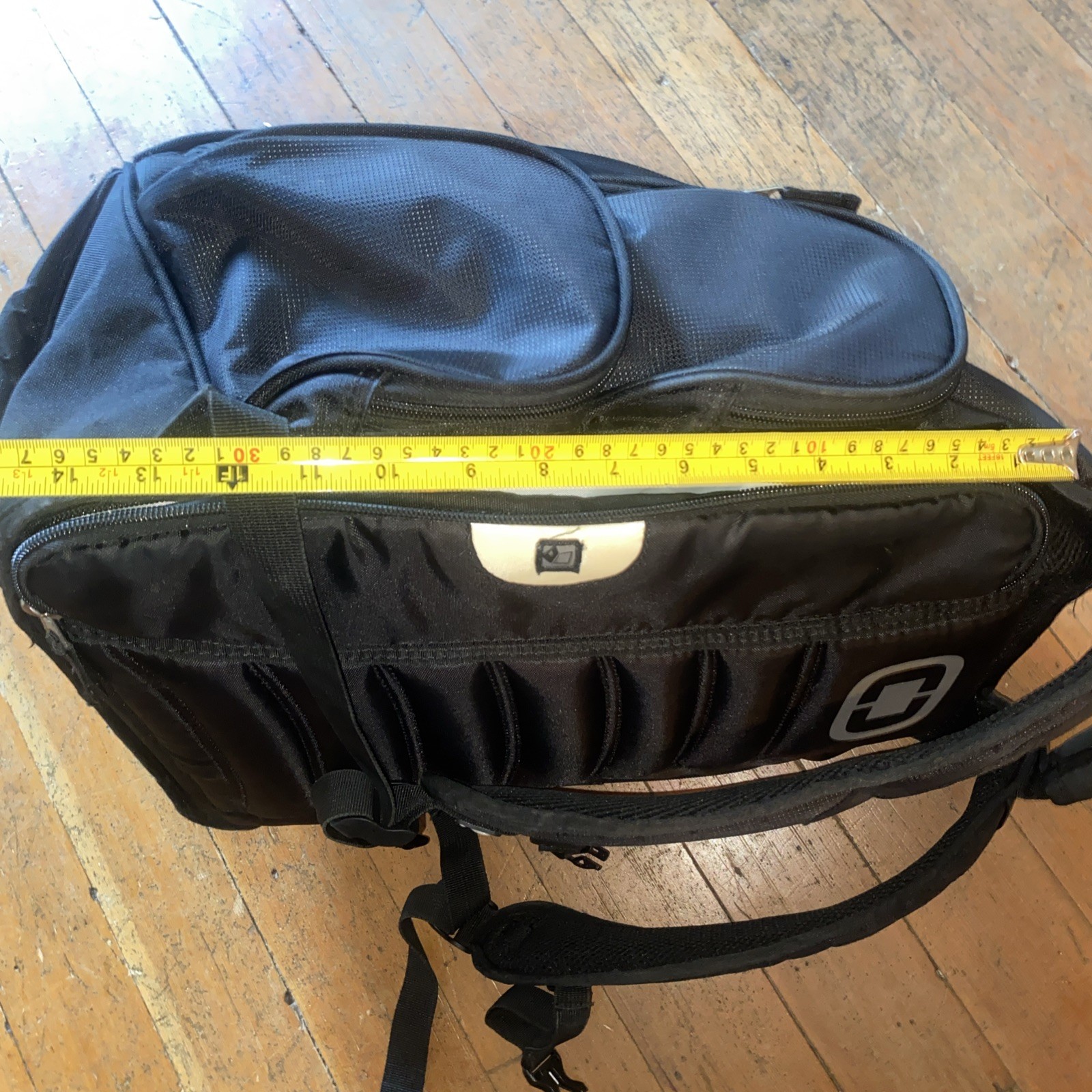 OGIO Backpack Cat Branded Techspace Black Laptop Metro Street
