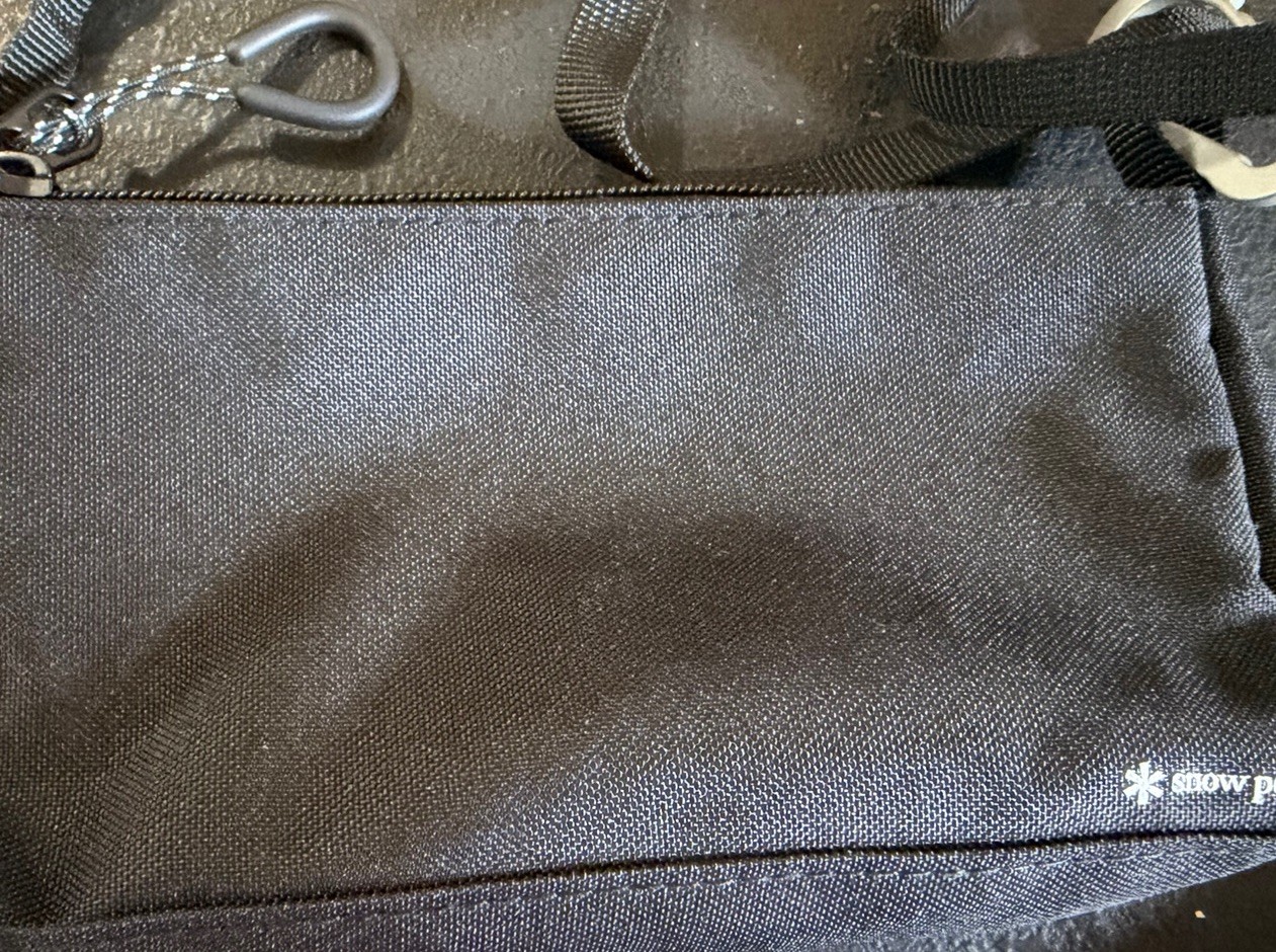 Snow Peak Brand Black Sacoche Sunglasses – Glasses Bag. Glasses Not Included