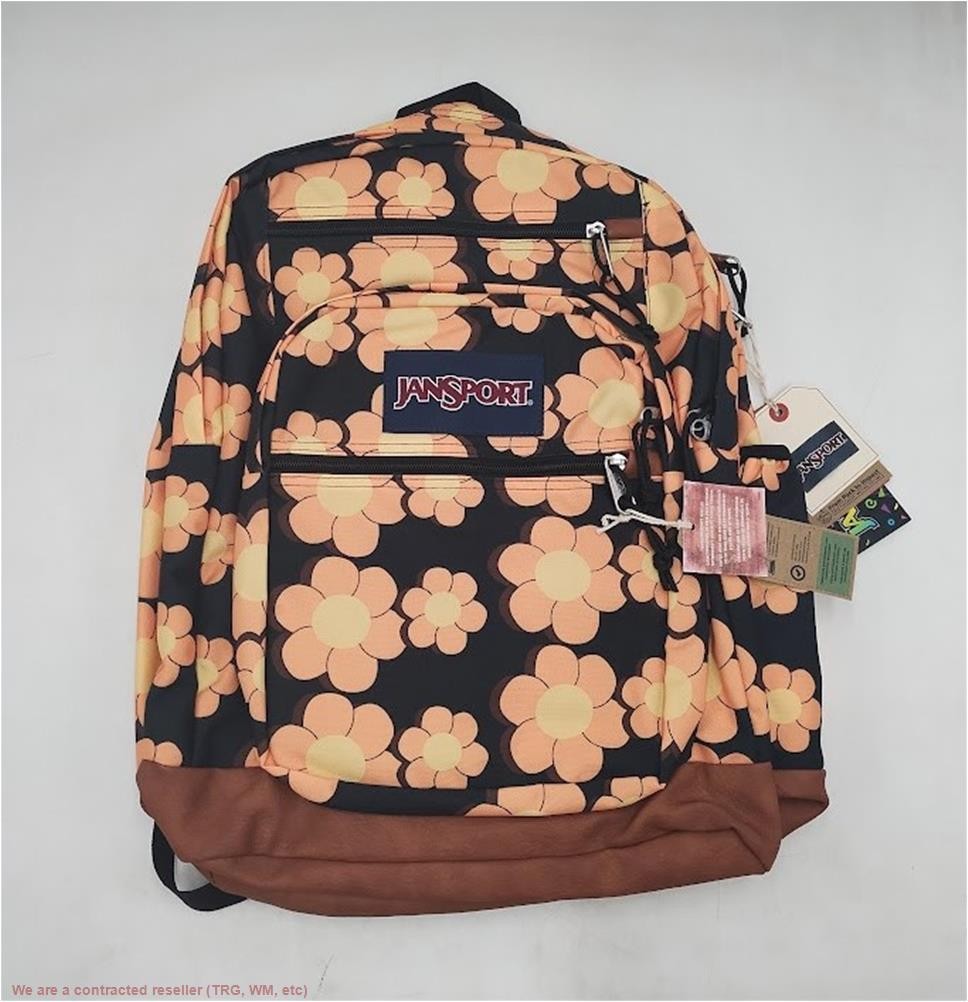 JanSport Cool Student 17.5″ Backpack – Flower Frenzy