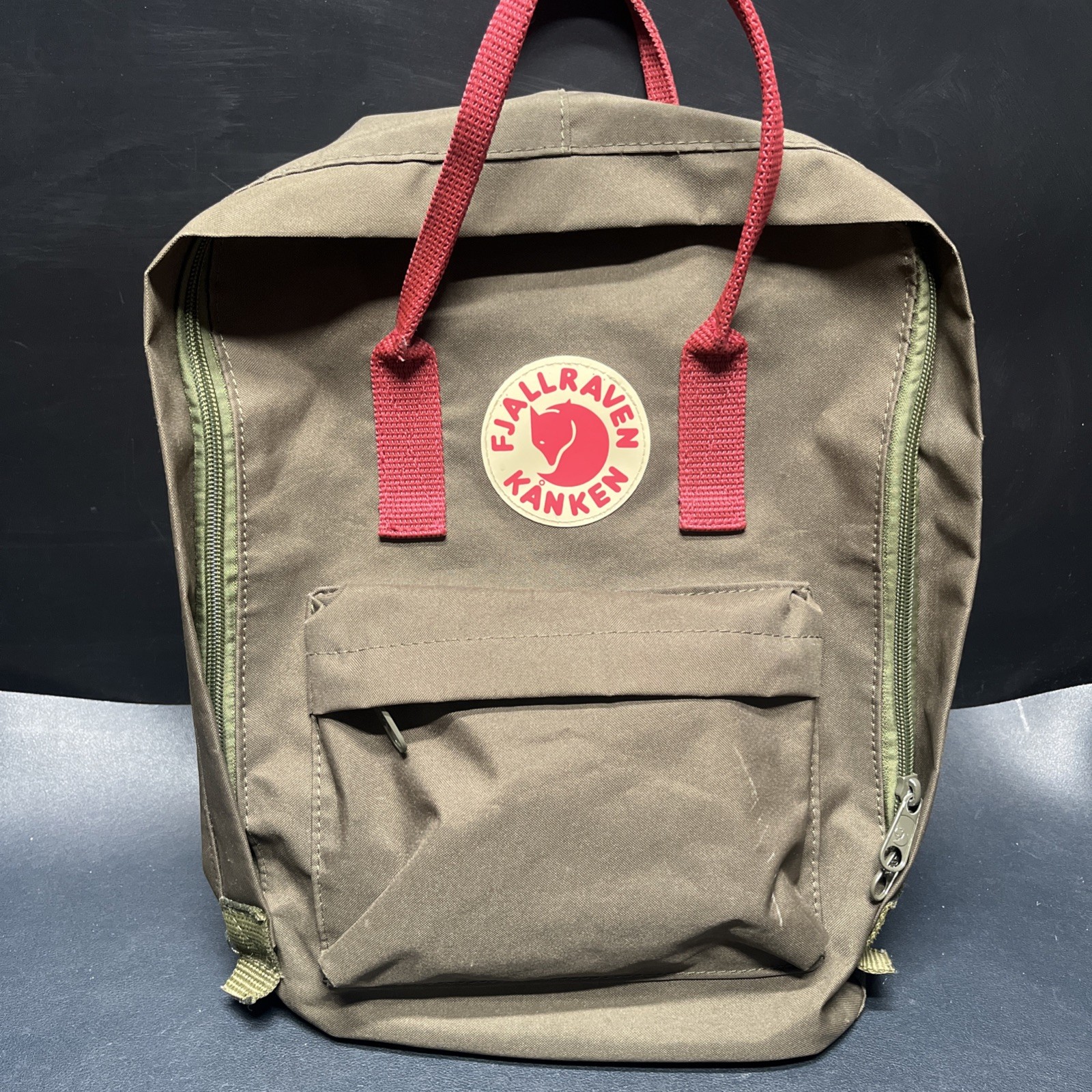 Fjallraven Kanken 23510 Backpack Green Vinylon Laptop School Travel Bag