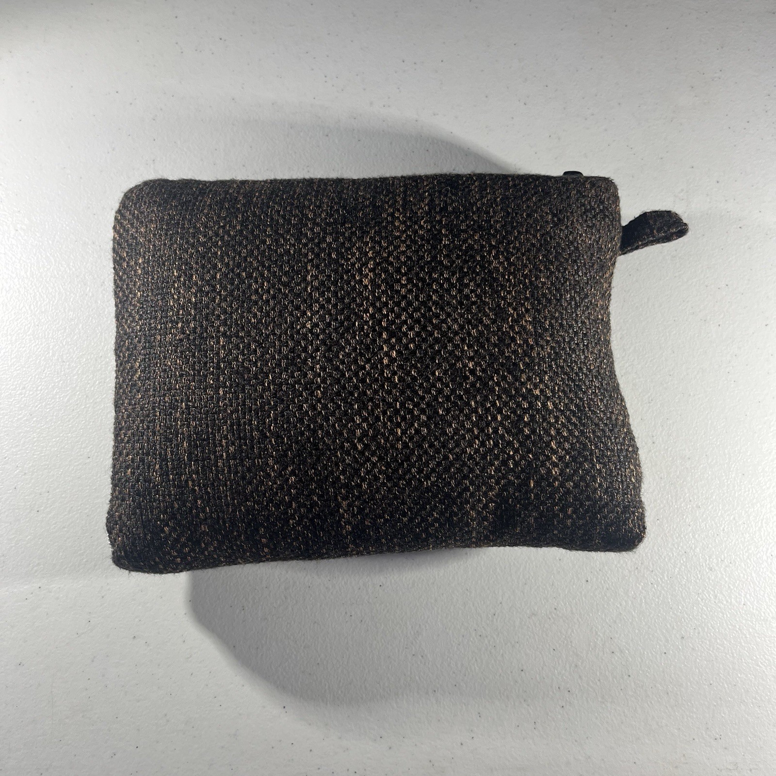 Dime Bags Protective Case Padded Pouch with Tray Smell Proof Pocket Brown Used