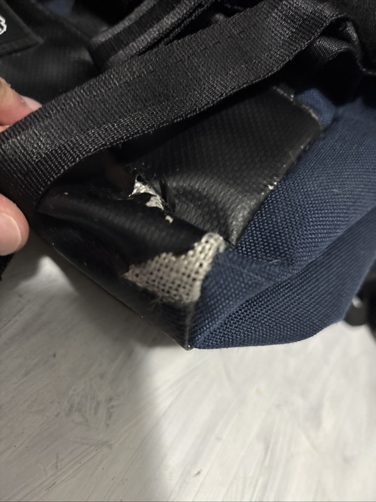 CHROME INDUSTRIES BACKPACK BARRAGE BG-163 Used Worn Rip