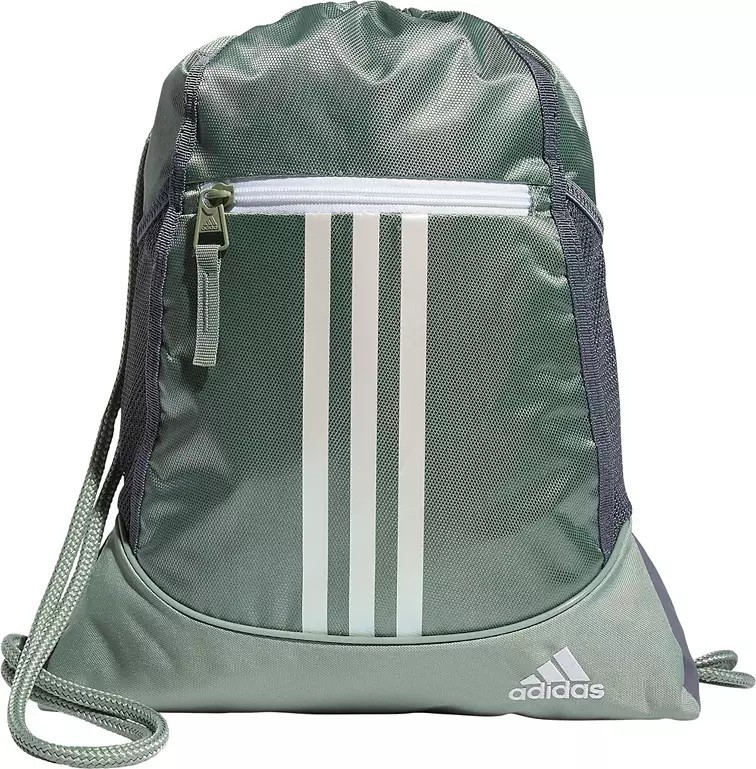 Adidas / ALLIANCE II SACKPACK / Drawstring Bag / Silver Green / 5156225