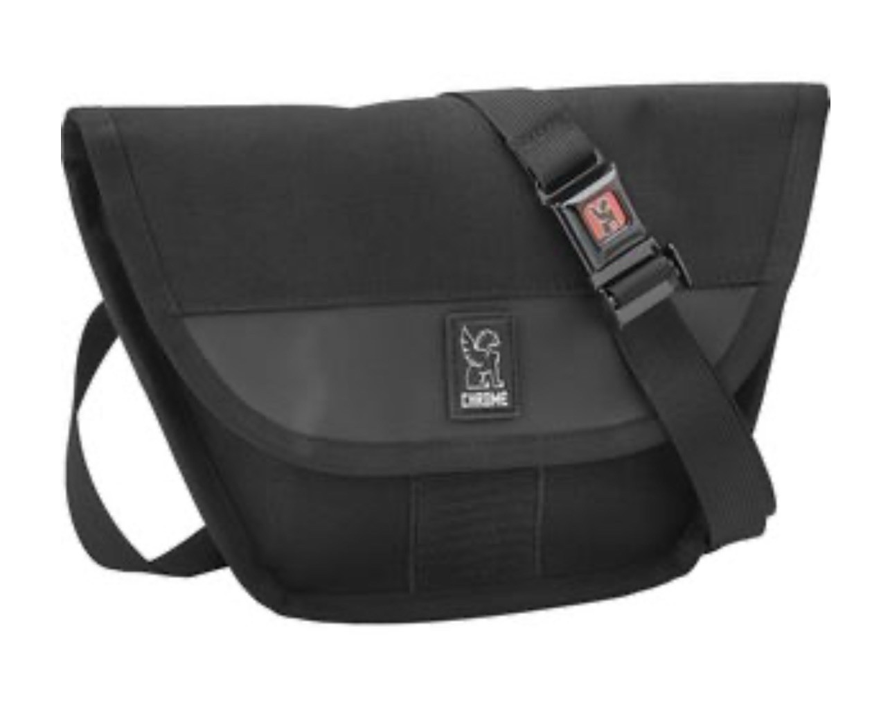 CHROME INDUSTRIES Sling Messenger Black Belt Seat Buckle Citizen Bag USA Mint