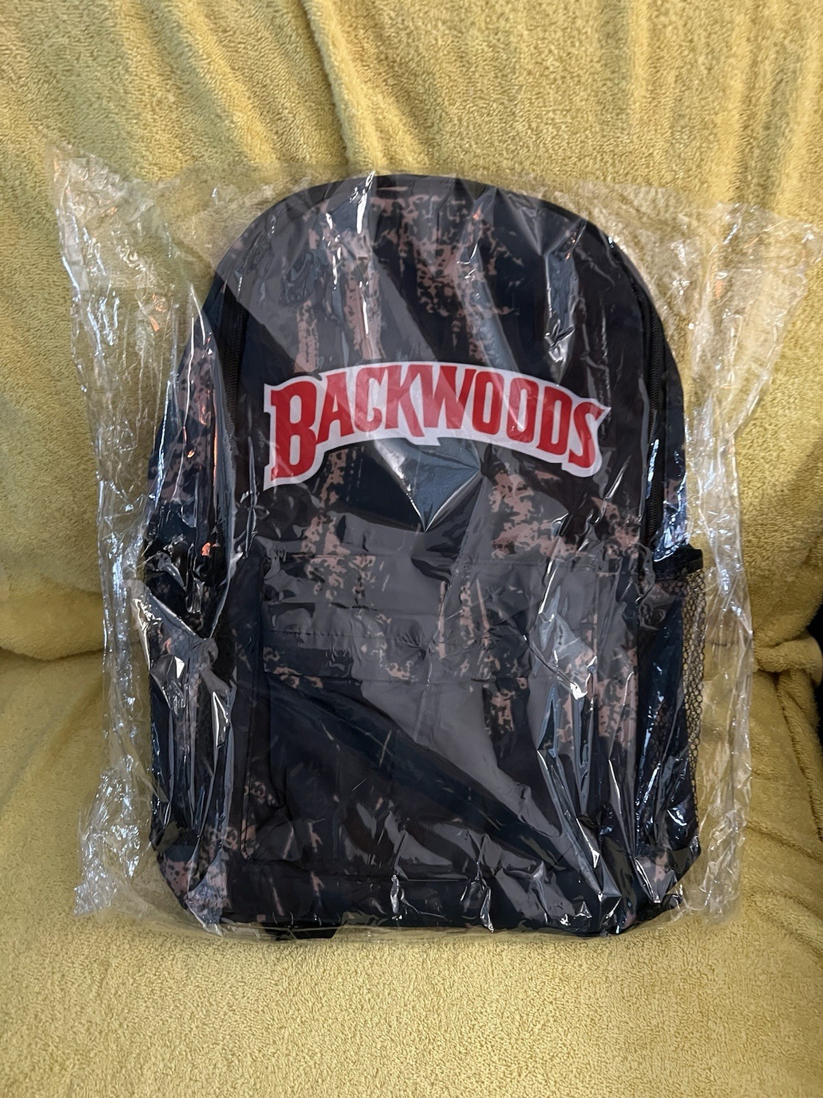 Backwoods Camo Backpack Collectible Backpack / Book Bag