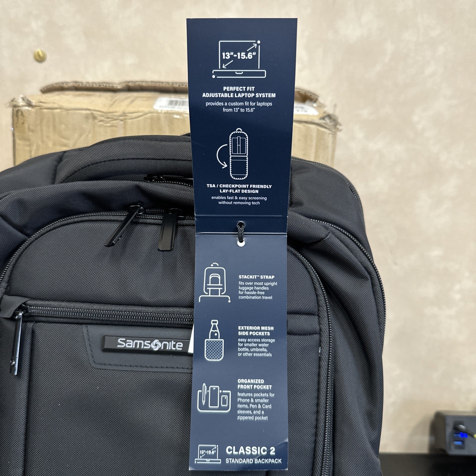 Samsonite Classic 2 Softside Standard Backpack 141277-1041