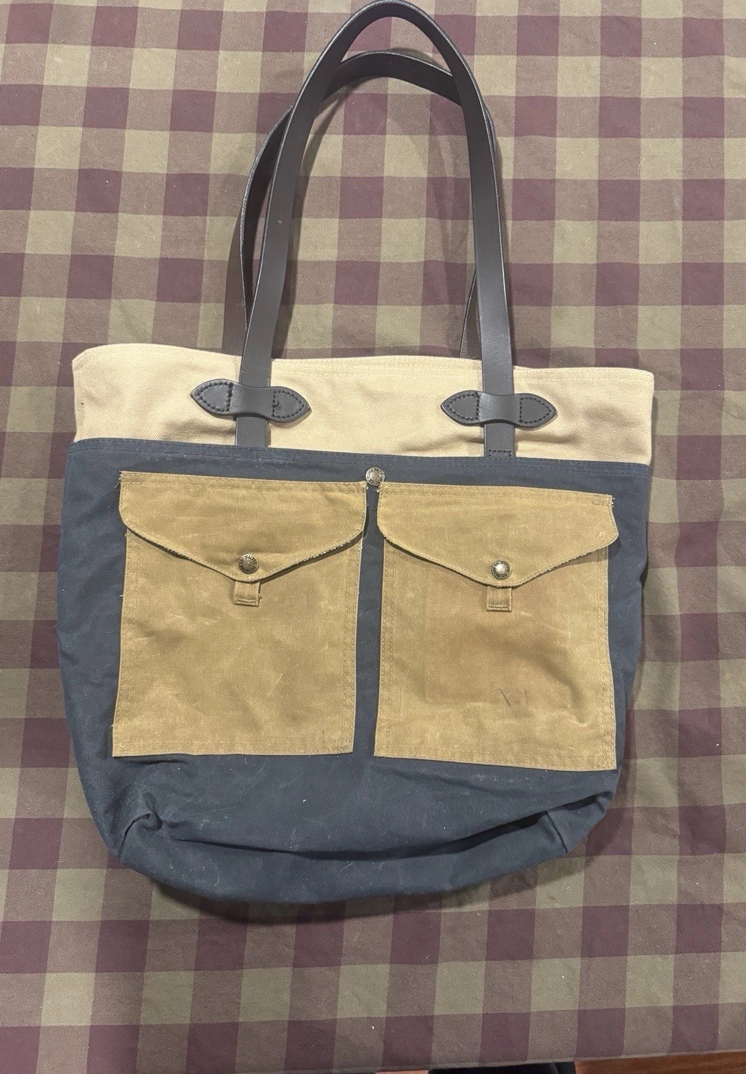 Filson X Brooks Brothers Tote – Made In USA