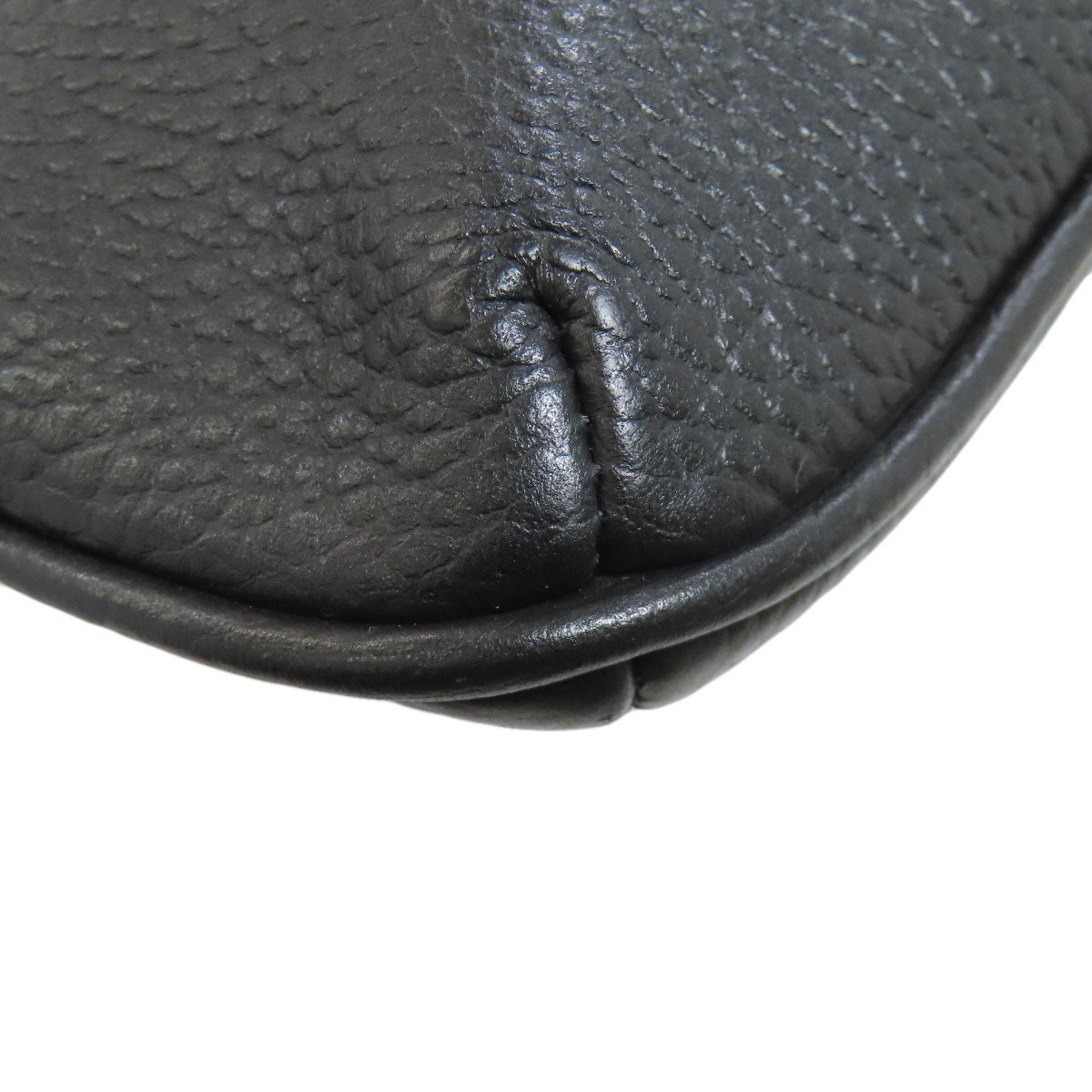 Emporio Armani logo Shoulder Bag Leather mens [Used]