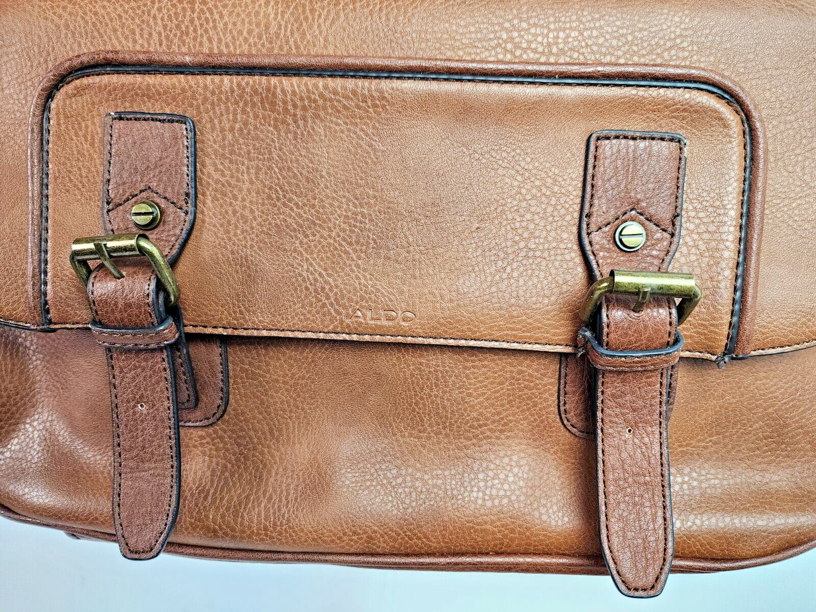 ALDO Men’s Briefcase Shoulder Bag Brown