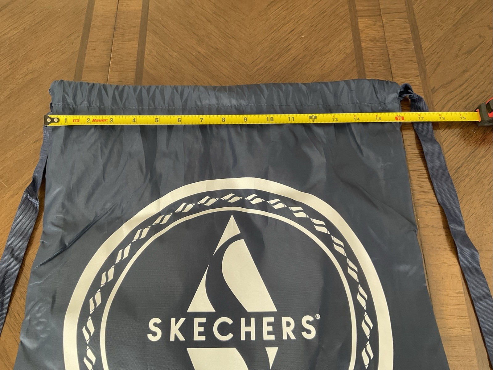 Sketchers Drawstring/Strap – Backpack / Gym Bag – 20″ x 16″ – Color: Blue –