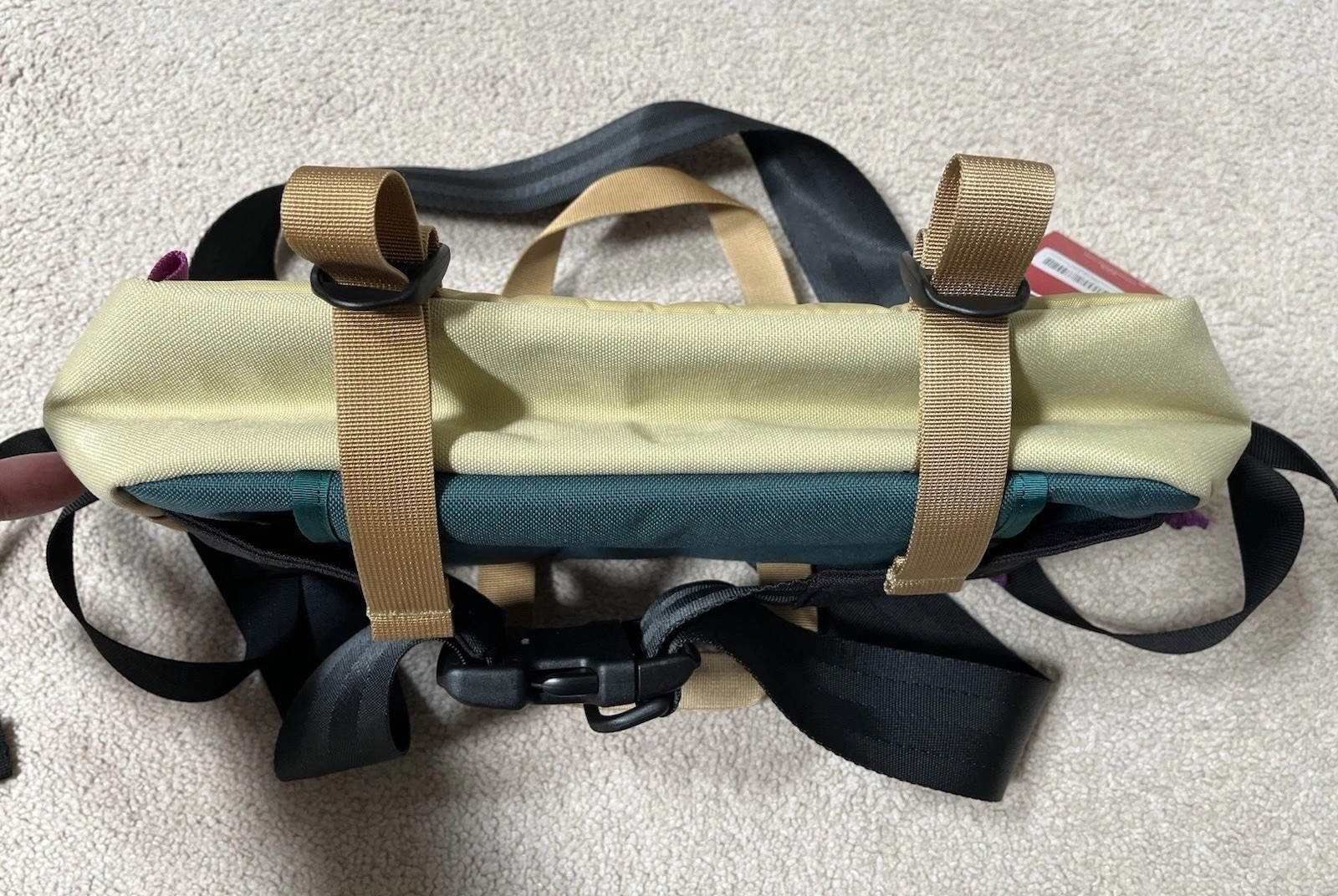 Topo Designs Quick Pack Shoulder & Waist Bag 7L Hemp Botanic Green NEW TAGS