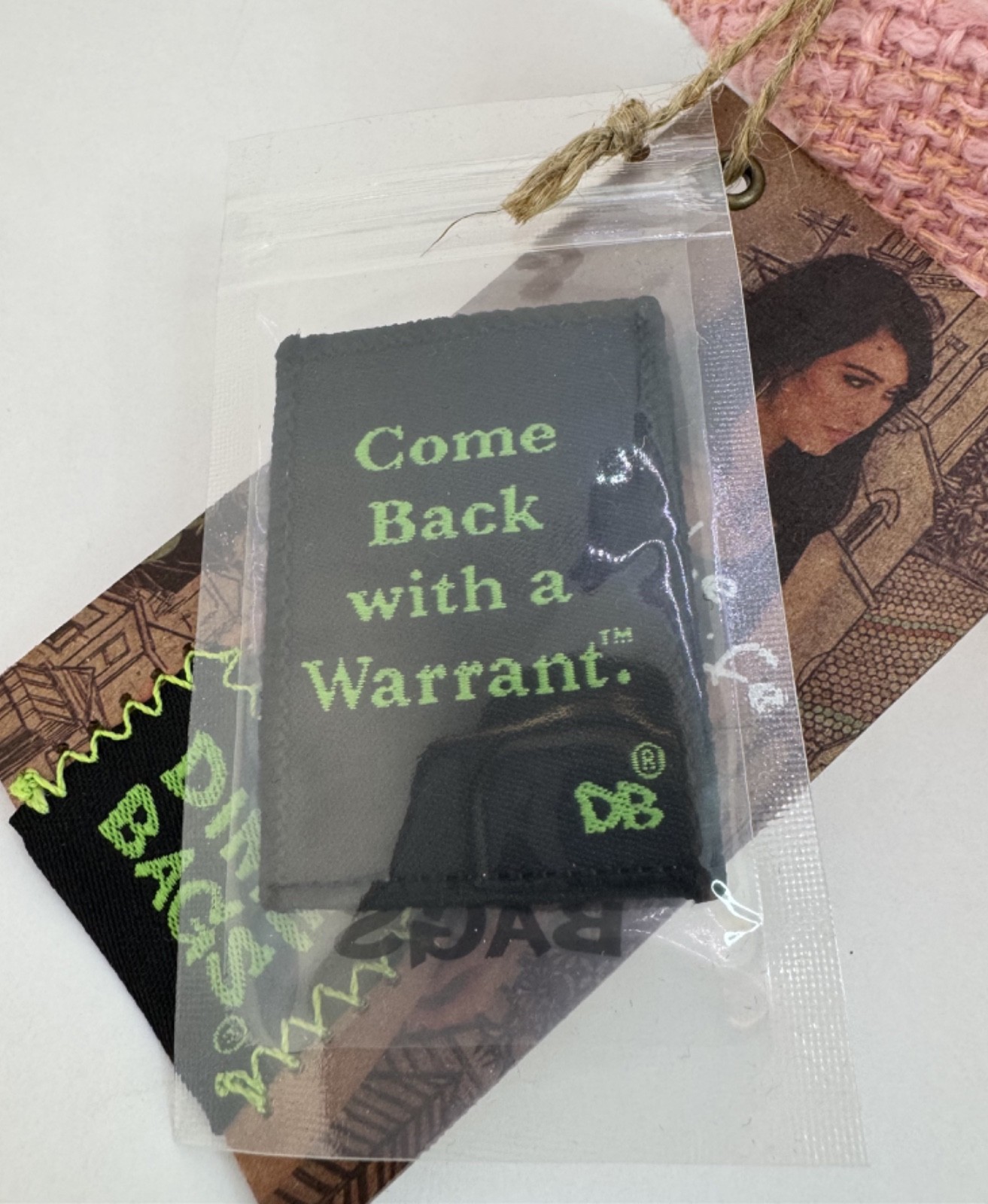 Dime Bags Pink Stash Pack Smell Proof Fanny Pack Hemp Fabric Carbon Lined