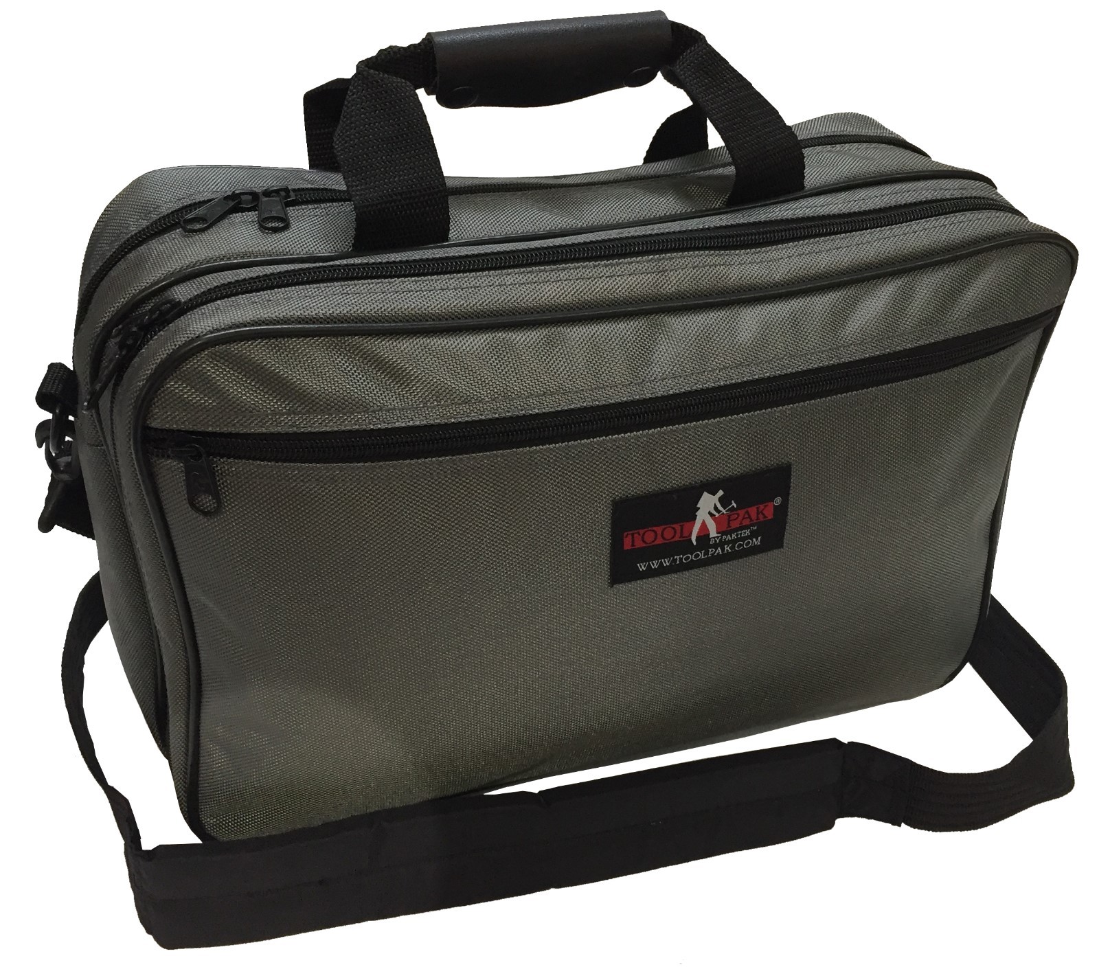 Softside Laptop Career Briefcase ProTechPak #99200GR ToolPak Brand 8460011939769