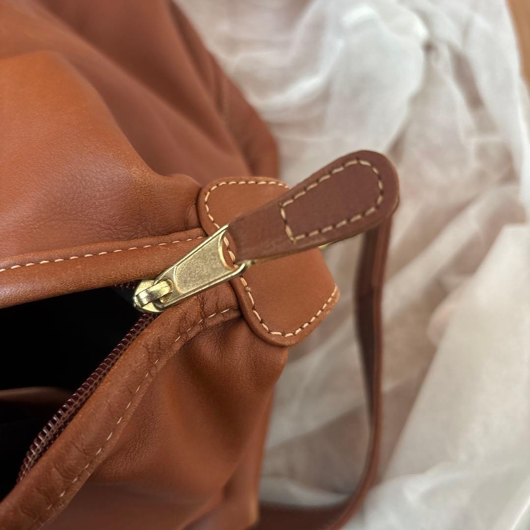 COACH Vintage Leather Boston Bag Brown Large Travel Duffle USA Made