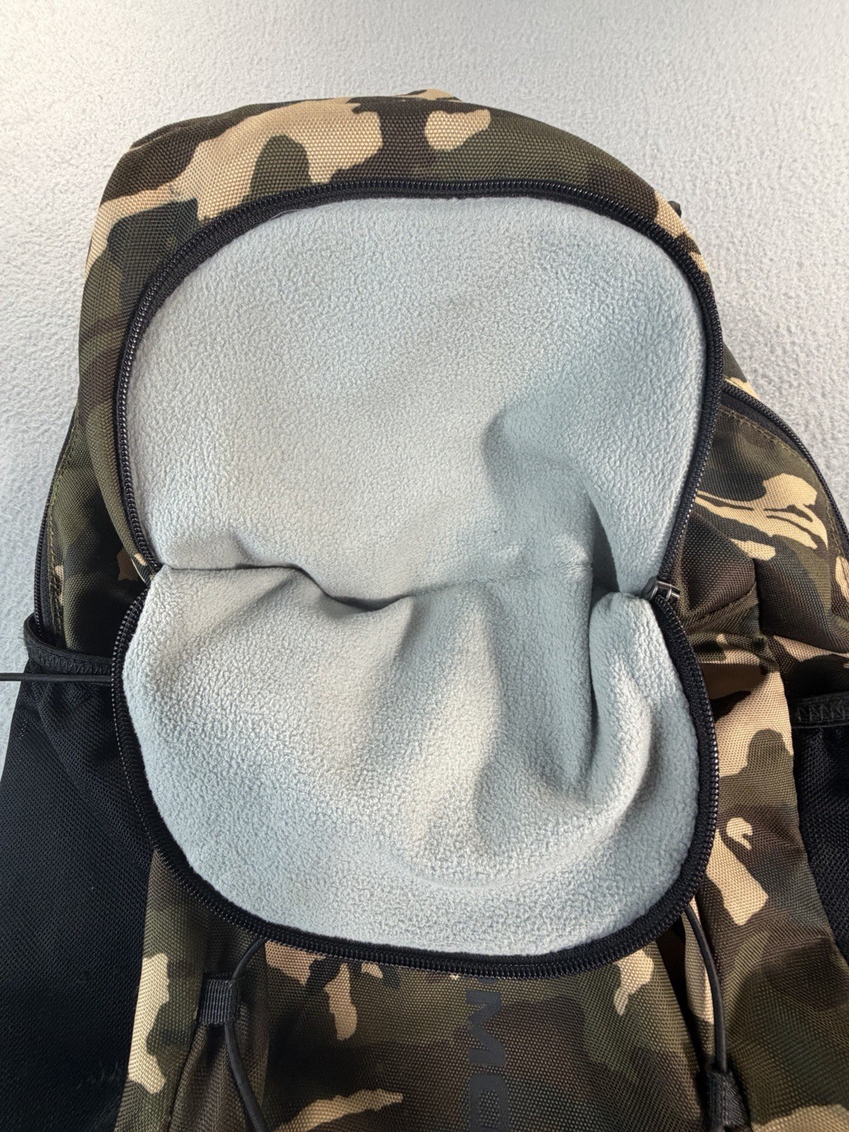 Under Armour Hustle Sport Backpack Camo Black Green Book Bag Style 1364181