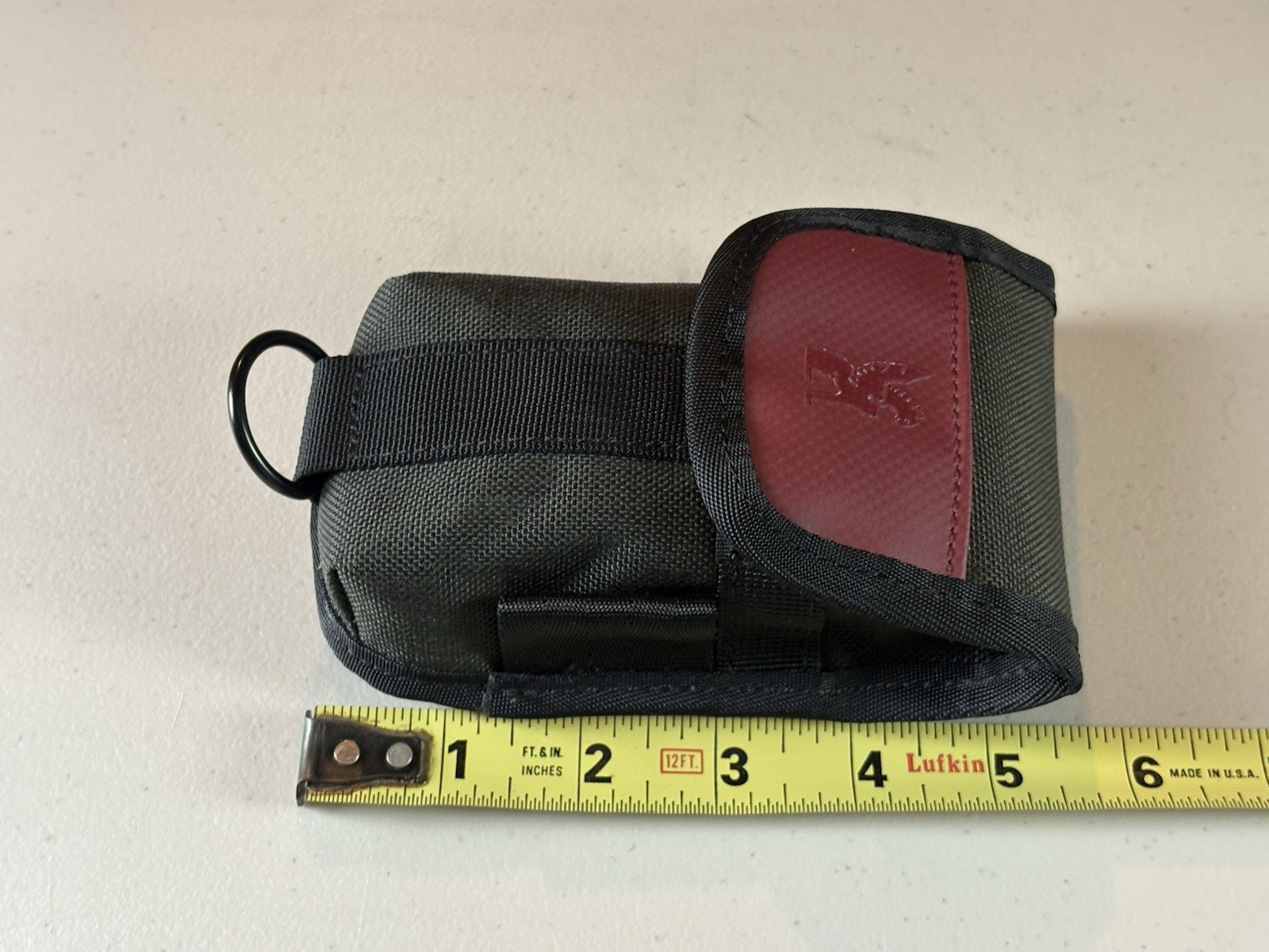 Chrome Industries Small Phone Case Utility Tactical Pouch Canvas/Nylon RED