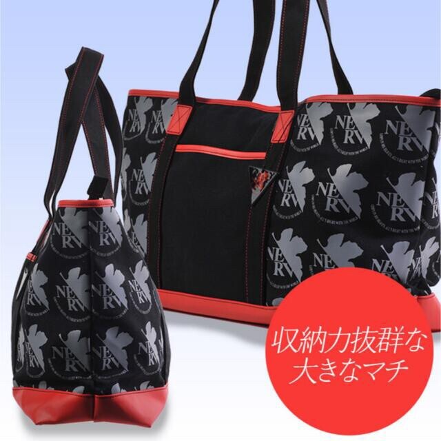 EVA GOLF Evangelion Tote Bag Polyester Campus W18.8 x H11.8 x D5.9in JAPAN NEW