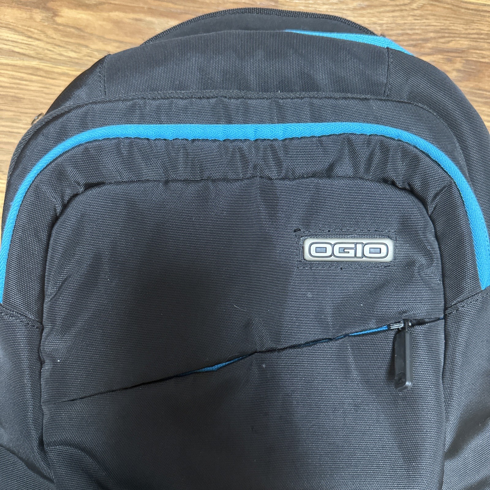 OGIO Metro Street Laptop Sleeve Utility Backpack Weatherproof Black 18x9x14 Blue