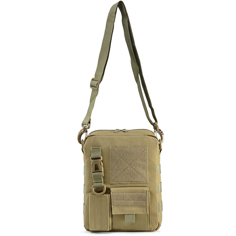 Mens Messenger Bag Waterproof Shoulder / Cross Body Backpack Tactical Sling Bag