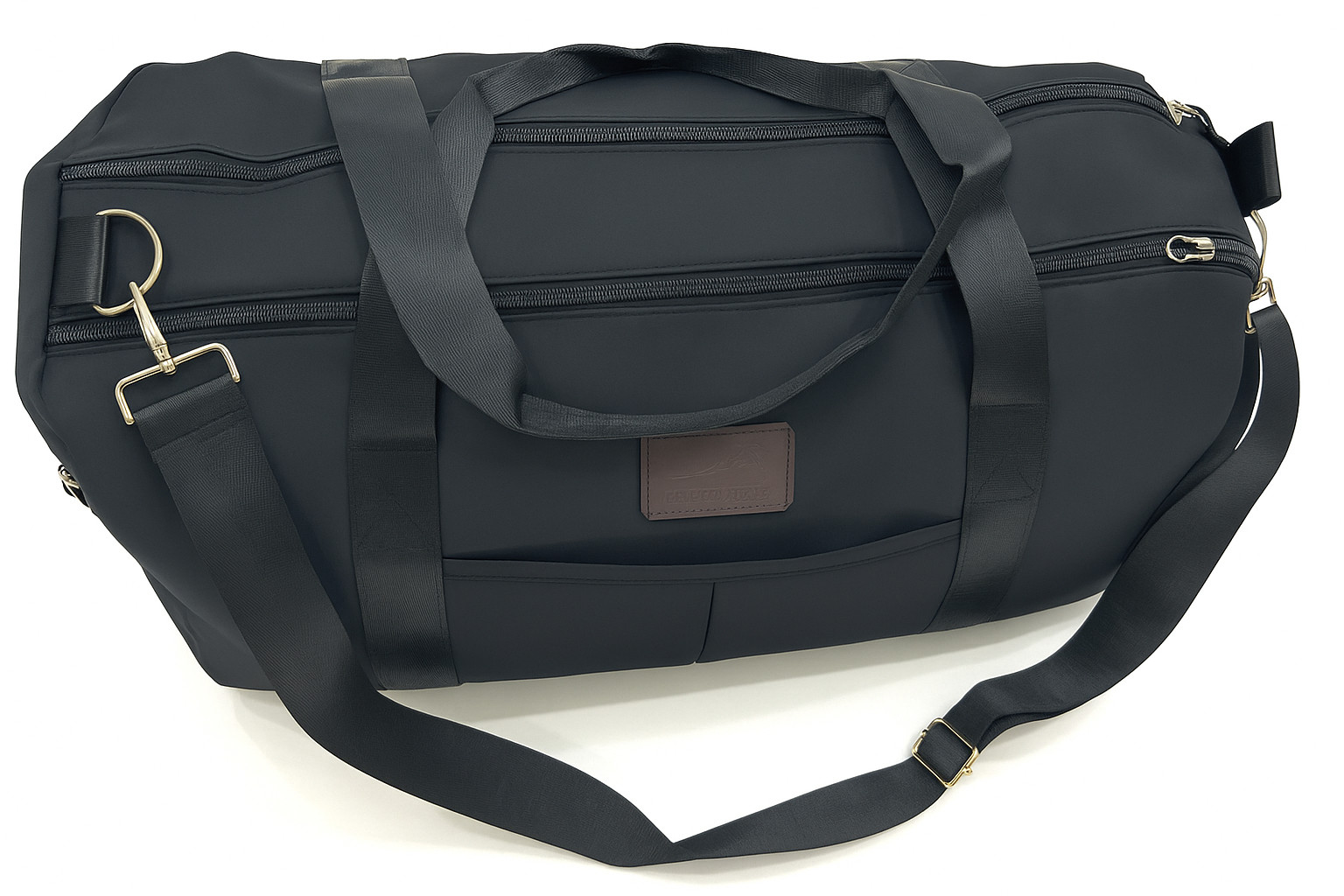 19″ Sports Duffle Gym Sling Travel Bag in Black