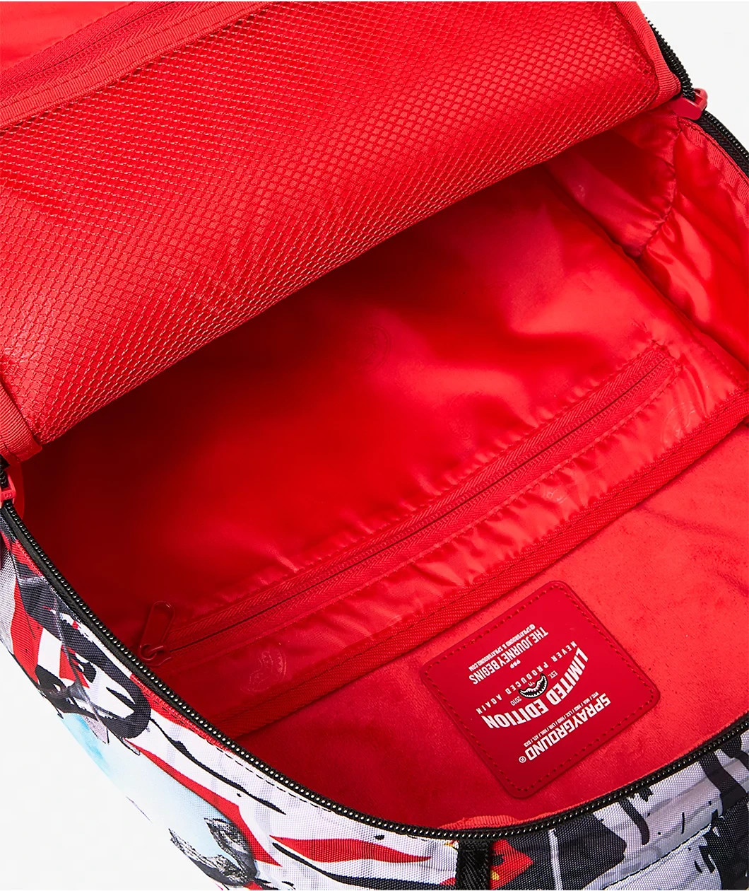 Sprayground x Koolaid Man Street Backpack🔥New Black Bookbag Large School Bag