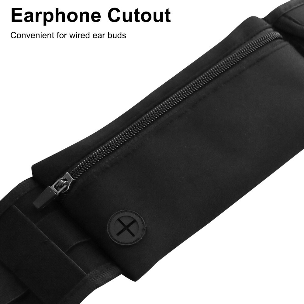 For iPhone 14 13 12 Pro MAX Sport Running Gym Waist Belt Bag Case Cover Holder