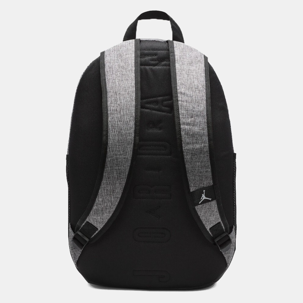 NIKE JORDAN JAM ZONE BACKPACK LAPTOP SCHOOL GYM BAG CARBON HEATHER GREY/BLACK