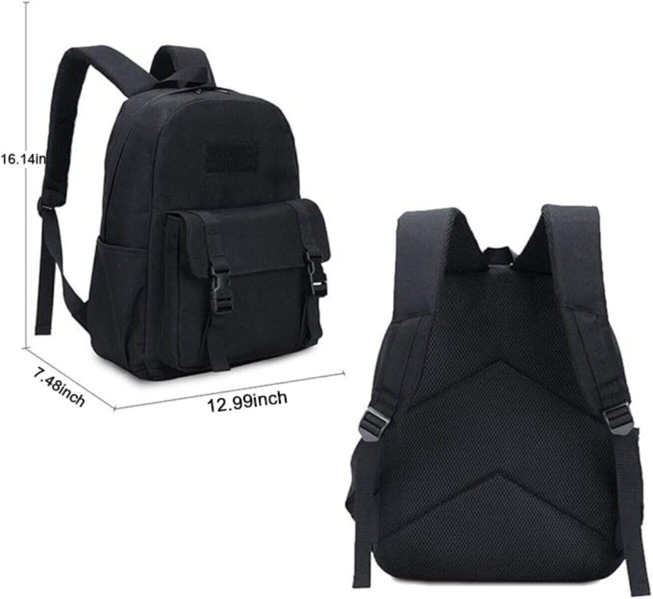 19L Green Backpack School Laptop Bookbag Travel Tactical Camping Rucksack Bag US