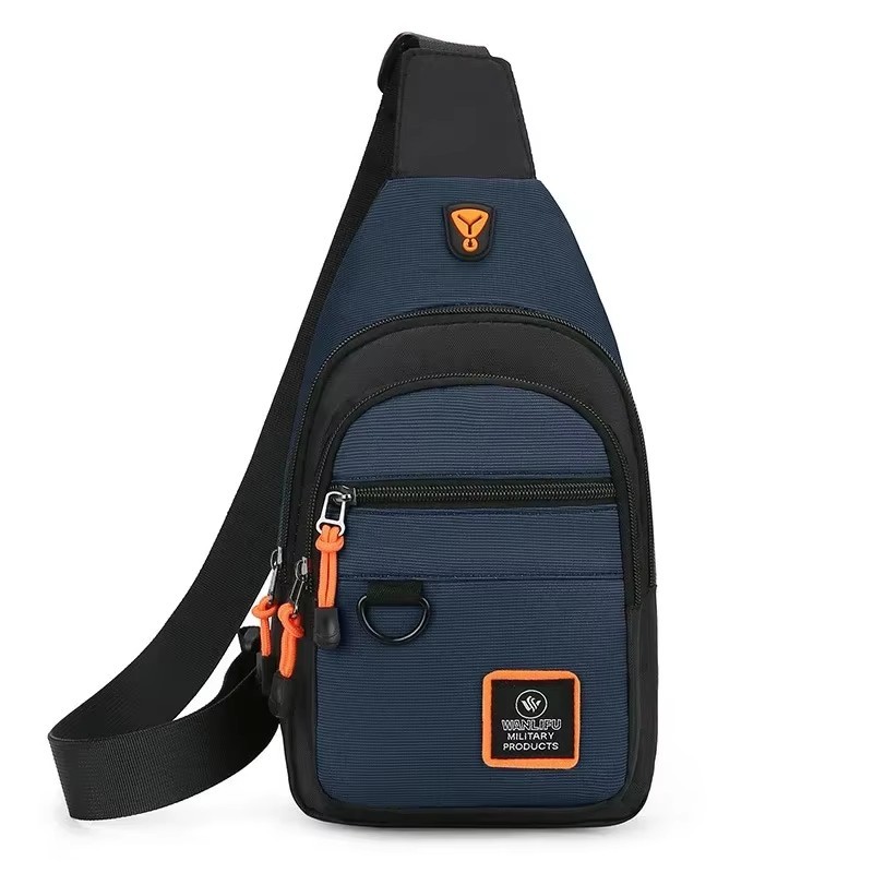 Bandolera De Viaje Para Hombre Bolsa De Pecho Oficina Casual Mochila Impermeable